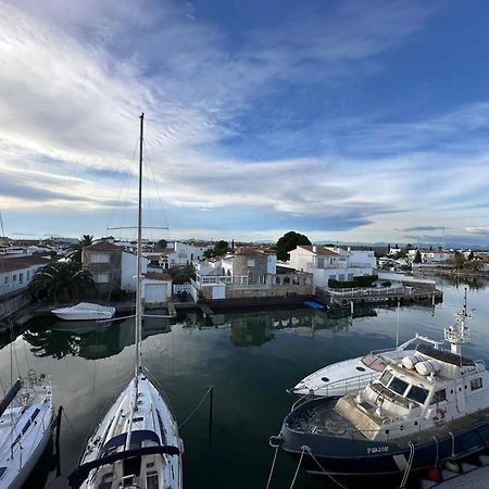 Apartamento En Roses Con Vistas Al Canal Y Piscina Av-52 Bagian luar foto
