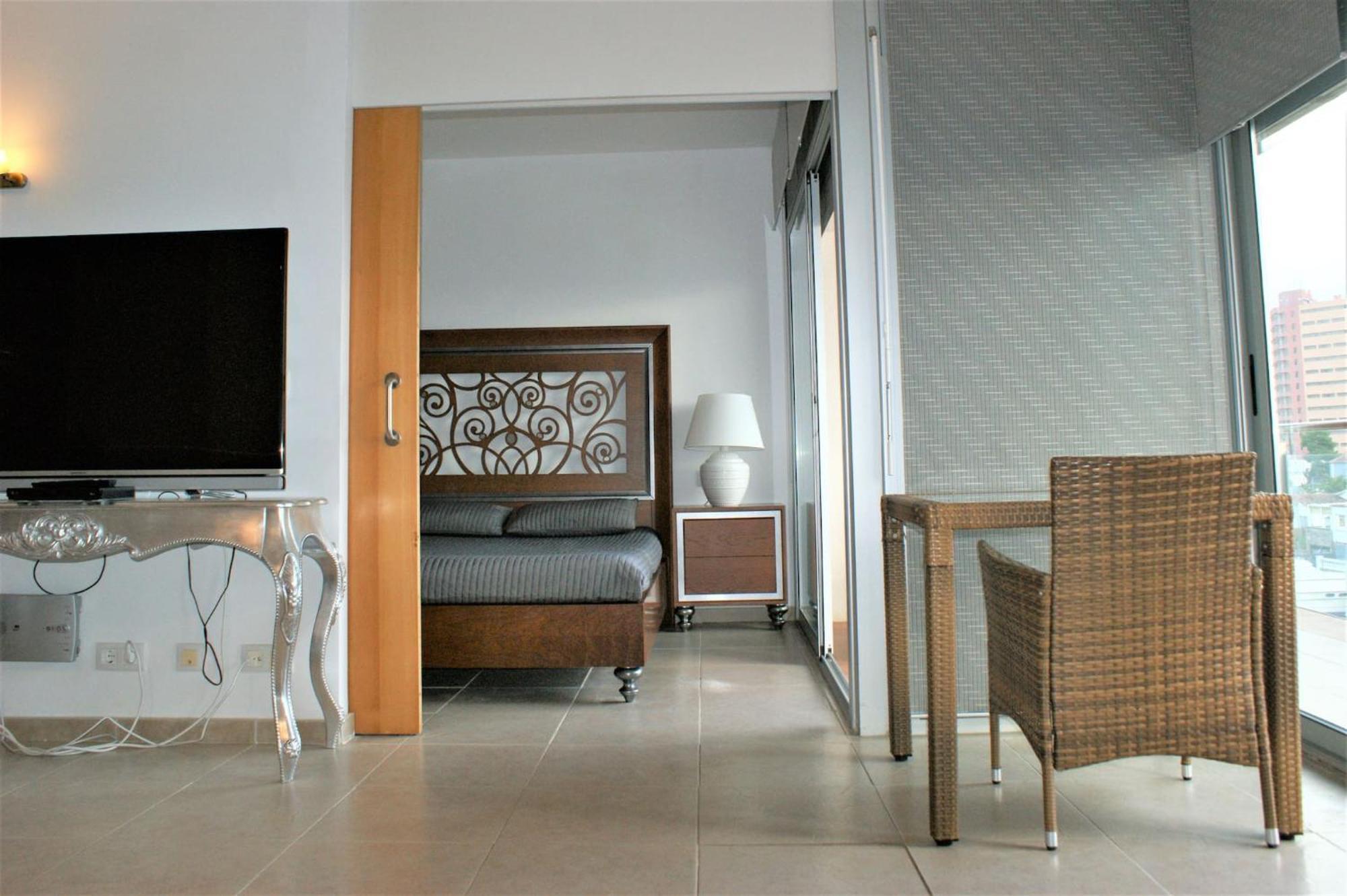 Apartamento En Roses Con Vistas Al Canal Y Piscina Av-52 Bagian luar foto