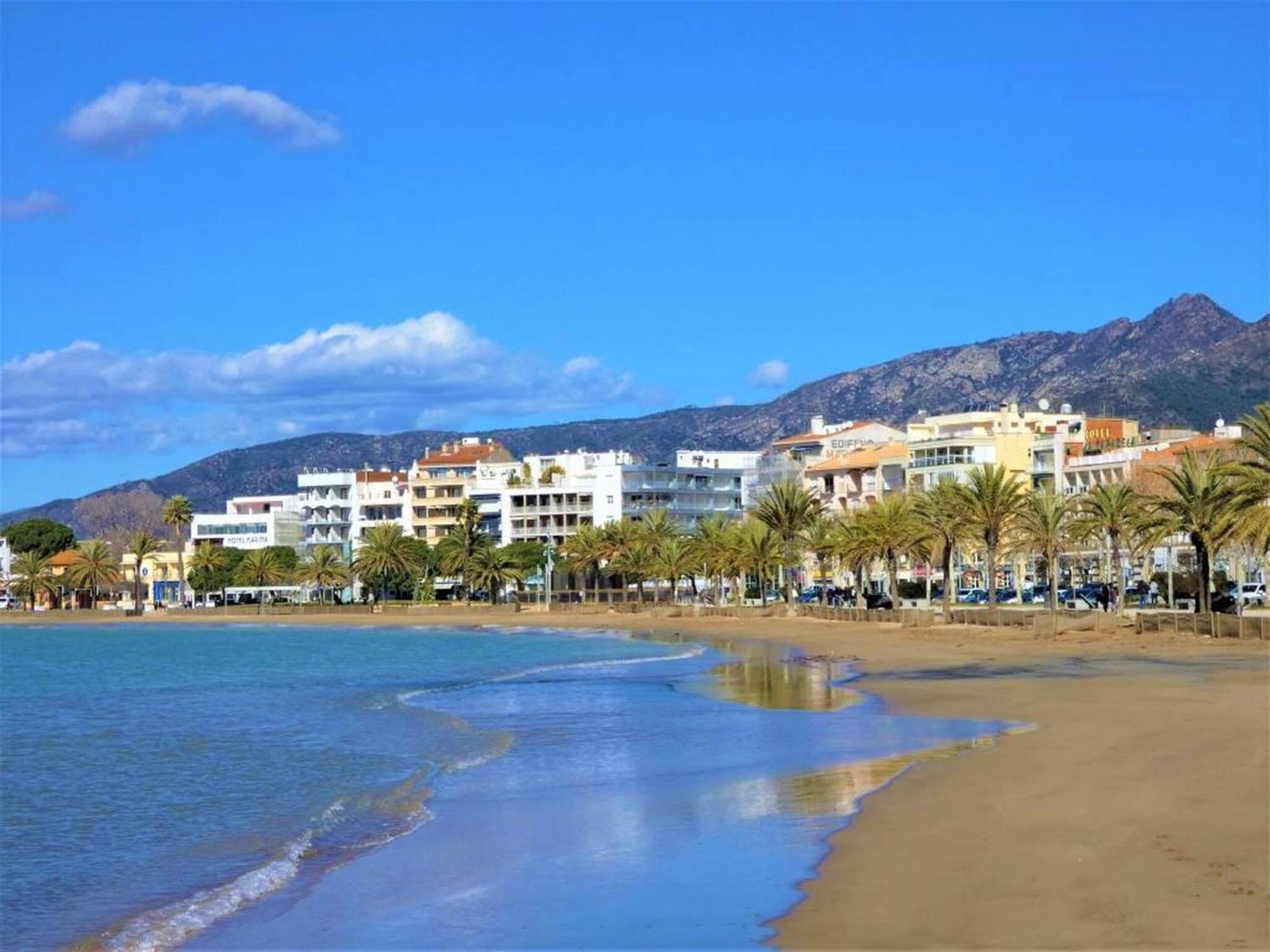 Apartamento En Roses Con Vistas Al Canal Y Piscina Av-52 Bagian luar foto