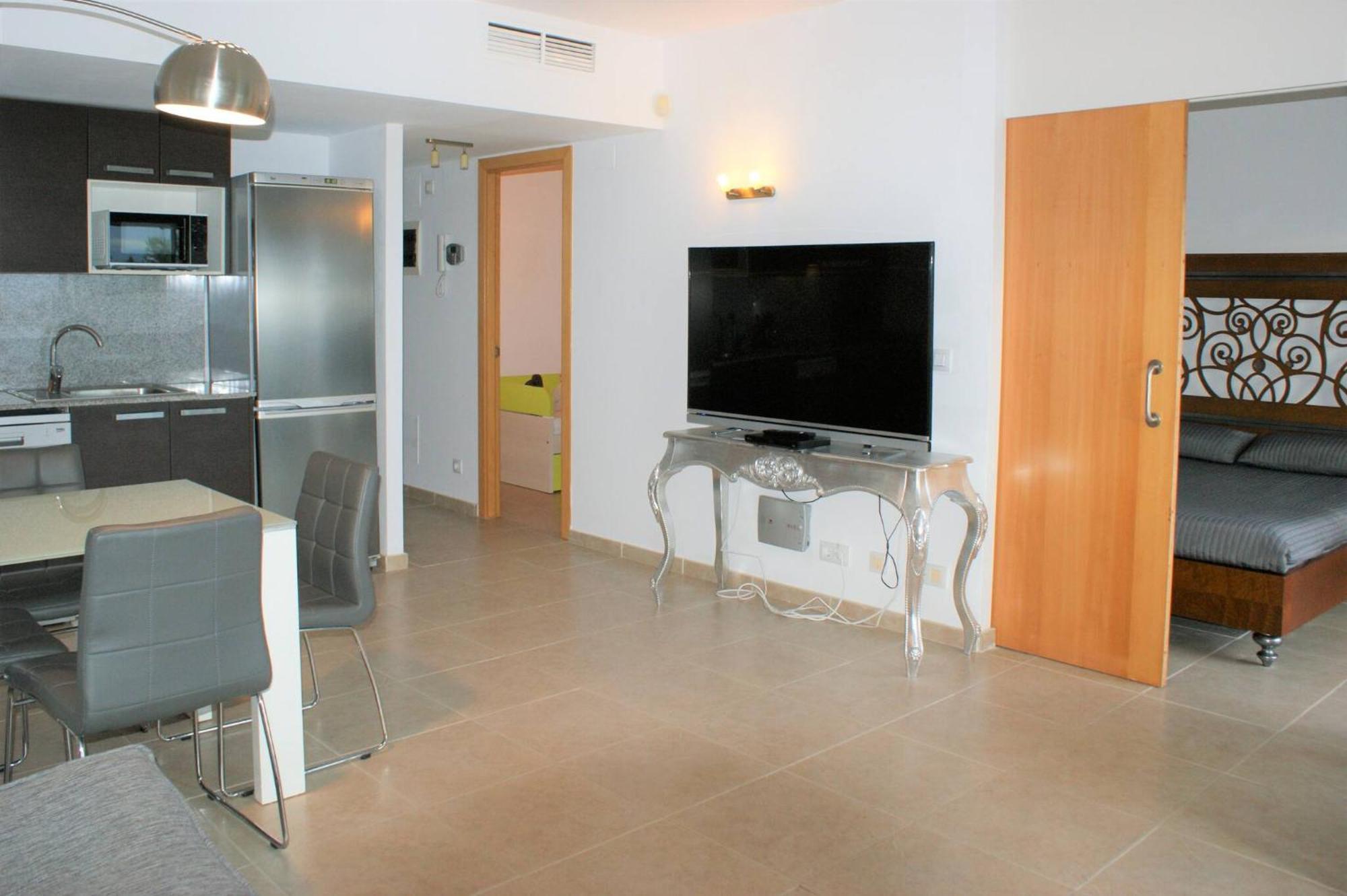 Apartamento En Roses Con Vistas Al Canal Y Piscina Av-52 Bagian luar foto